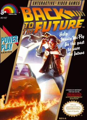 Back to the Future (USA) box cover front